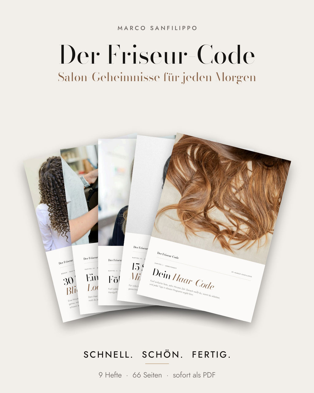 Der Friseur-Code: 9 PDF-Hefte vom Friseur